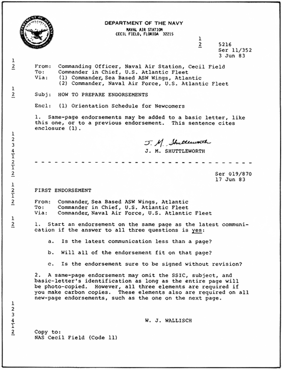 Navy Correspondence Manual 2023